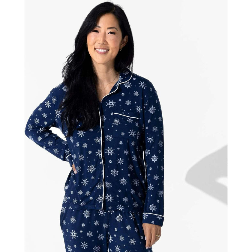 Snowflake Bamboo Women's Pajama Set