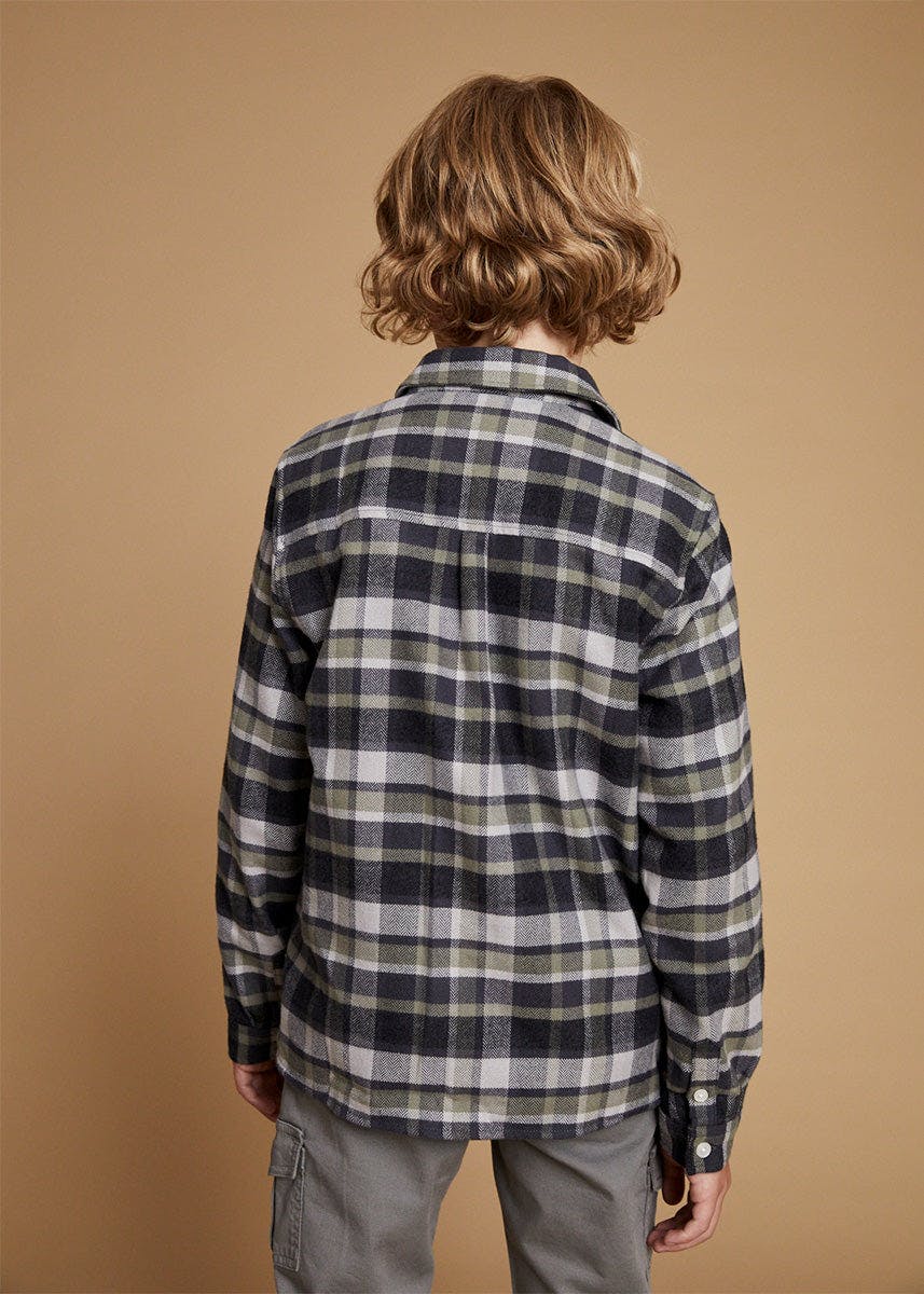 The Green Check Flannel Shirt