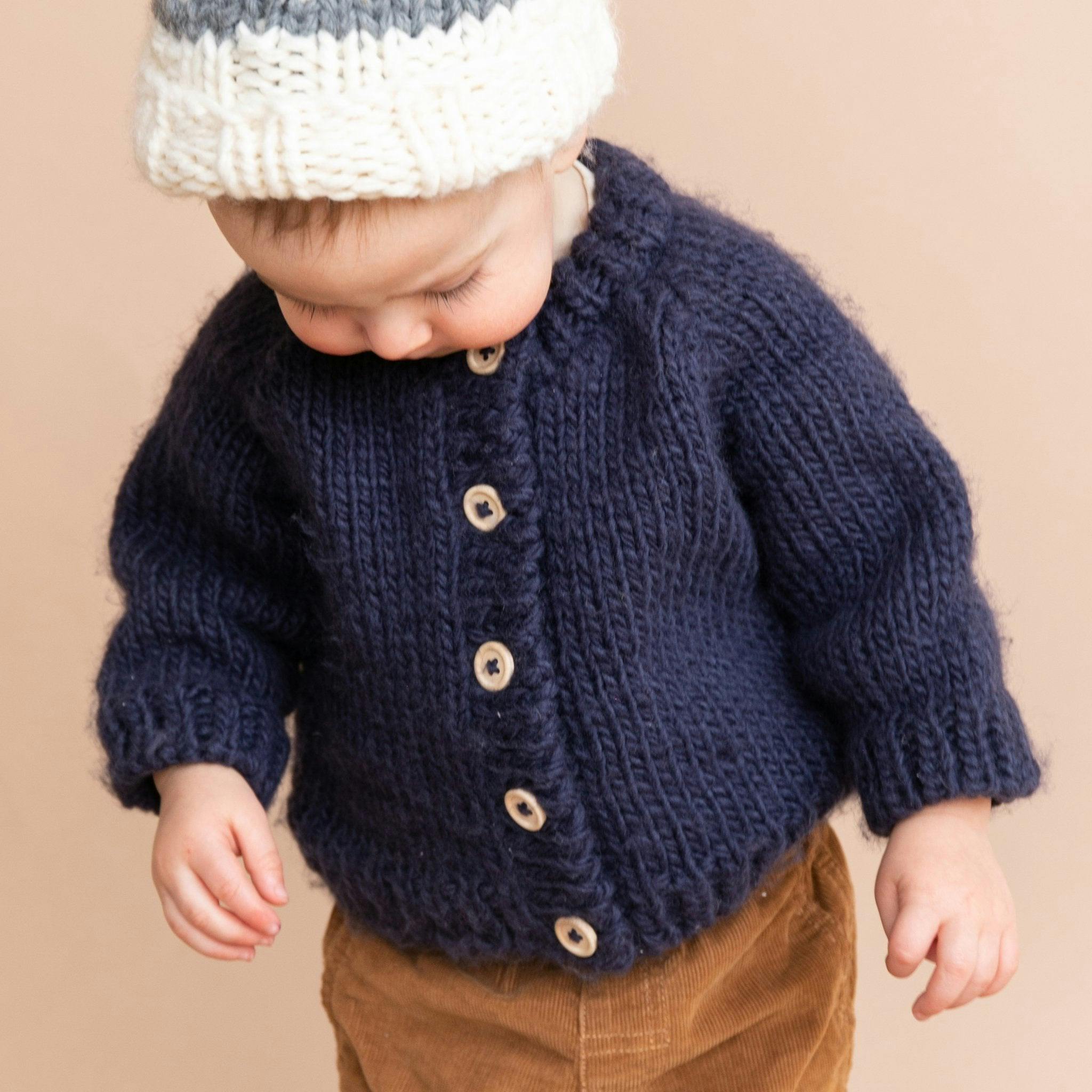 Classic Cardigan - Navy