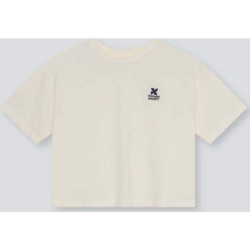 TNS Logo Teen T-Shirt Ecru