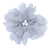 Pearl Ribbon Flower Hairclip