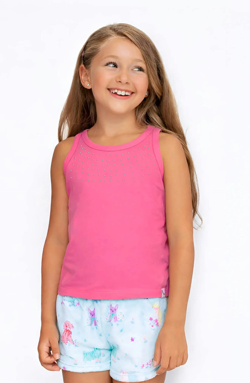 Rhinestone Tank Top