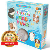Bath Time: Stickers - Color Changing Muddy Paws