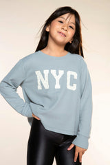 Waffle Long Sleeve Easy Tee