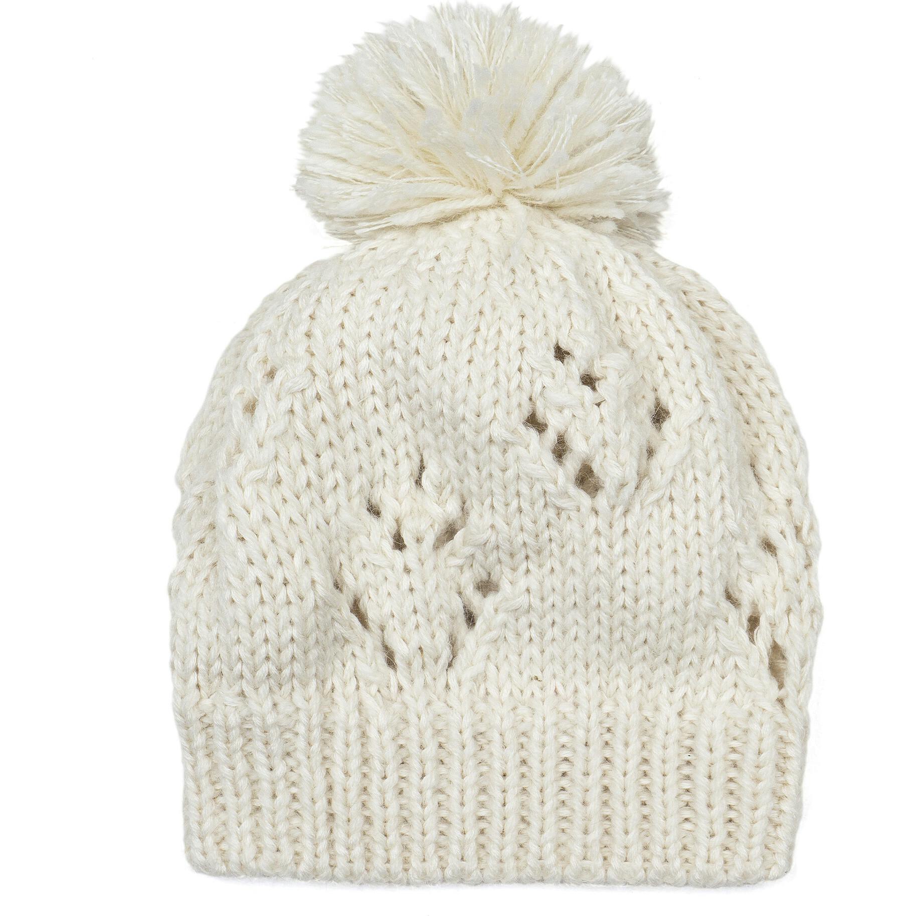 Knitted Beanie in Natural