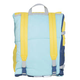 Sleep-N-Pack™ – Big Kid Size | Color Block Cali Teal, Buttercup Yellow & Navy Blue
