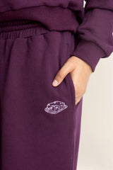 Layover Lounge Bottoms, Purple