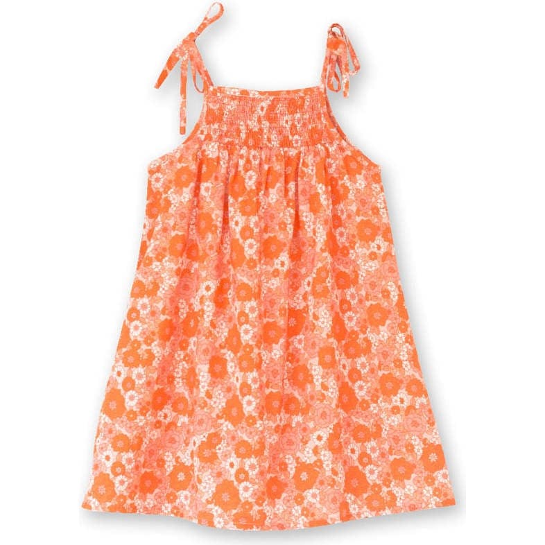 Girls Smocked Strap Dress