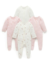 4 Pack Zip Growsuit Vanilla Blossom Pack