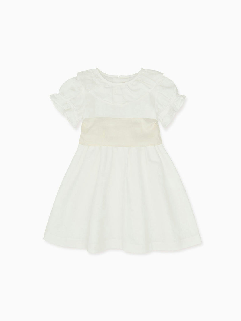 Vega Ceremony Dress with Silk Sash