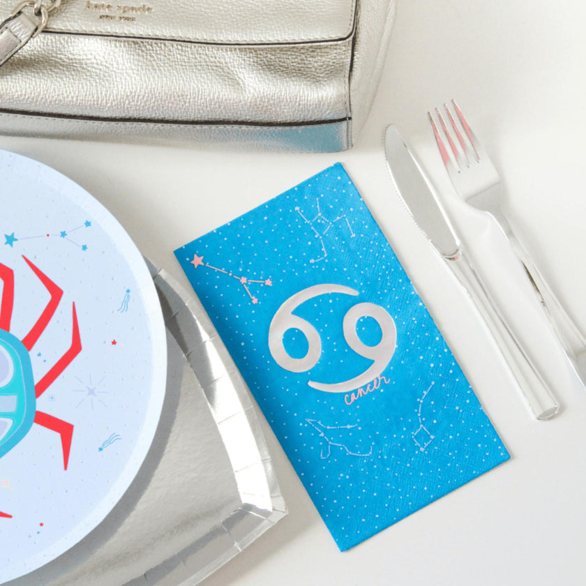 Zodiac Cancer Guest Napkins