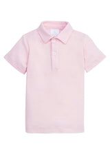 Short Sleeve Polo - Light Pink