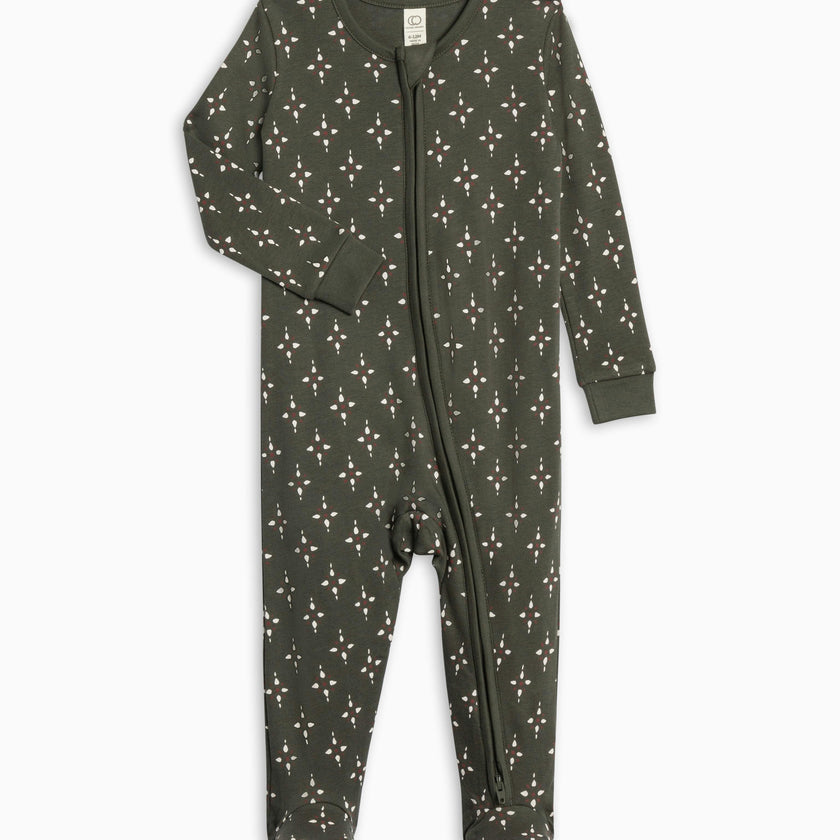 Peyton Zipper Sleeper Starlight / Pine