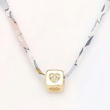 Liberty Gold Heart Charm Necklace