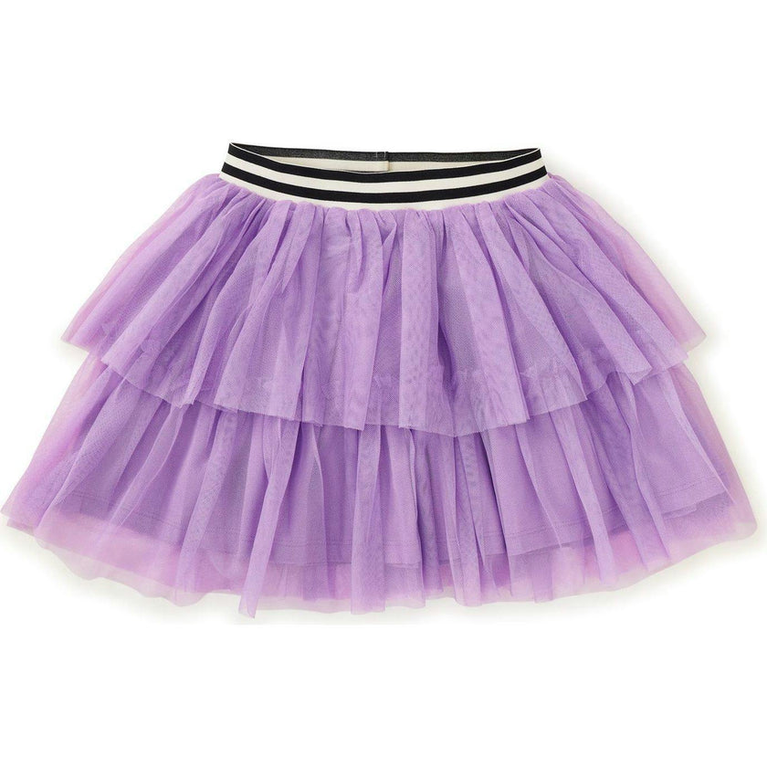 Tiered Tulle Skirt, Purple