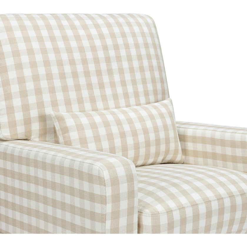 Crawford Pillowback Comfort Swivel Glider