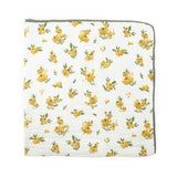 Original Organic Cotton Muslin Quilt - Yellow Roses