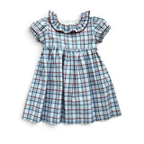 Heritage Plaid Ruffle Collar Dress