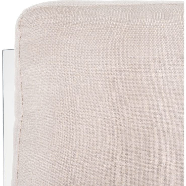 Walden Tufted Linen Accent Chair