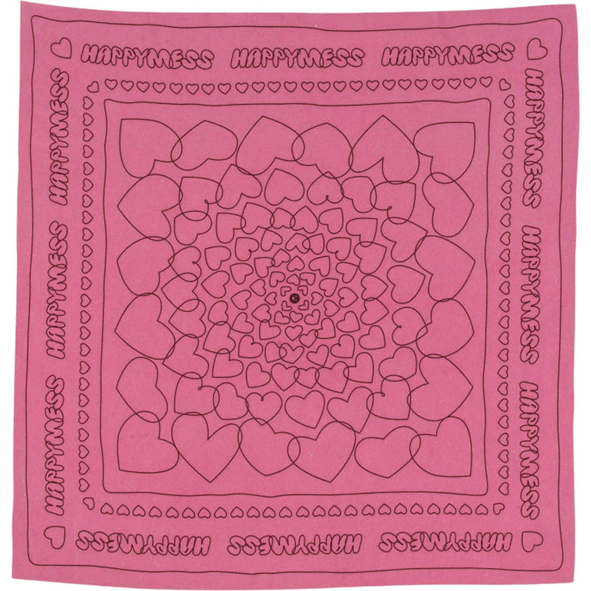 bandana - stone hearts