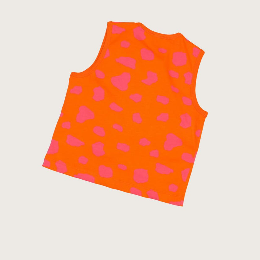 Mika Printed Jersy Vest