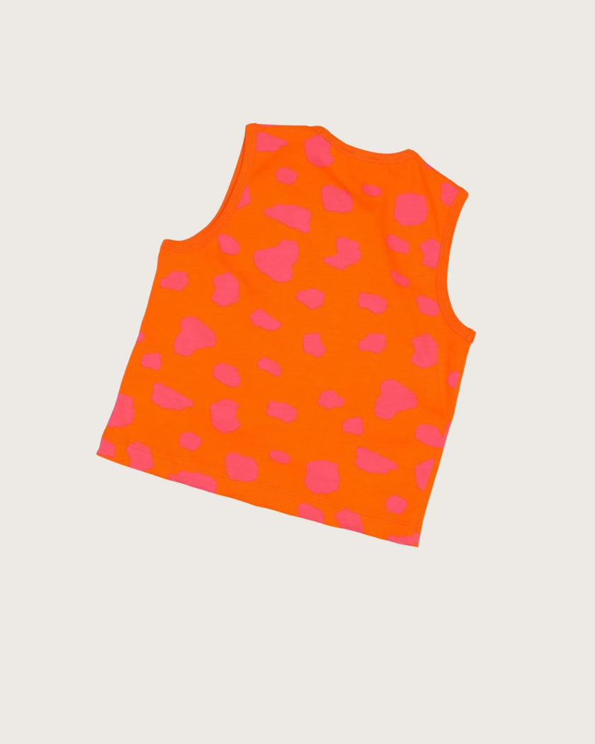 Mika Printed Jersy Vest