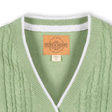 Organic Cable Cardigan