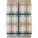Charlie Farmhouse Knitted Plaid Baby Blanket