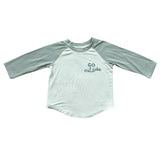 Boys Long Sleeve Baseball Tee in Go Outside
