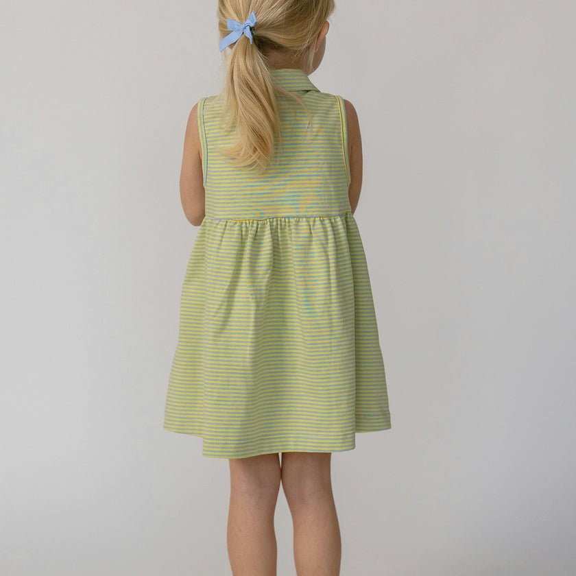 Play Dress in Dockside Stripe