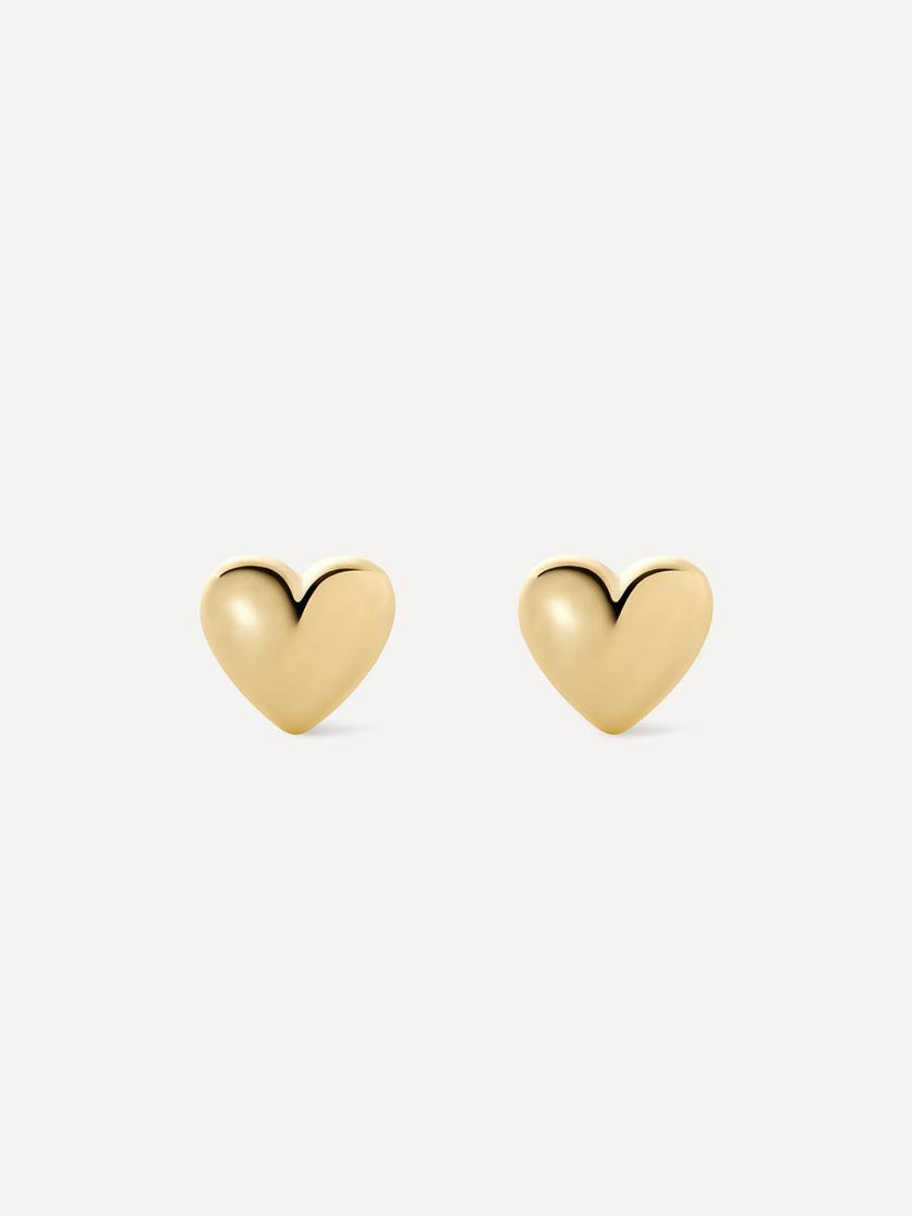 Heart Earrings - Lev Studs