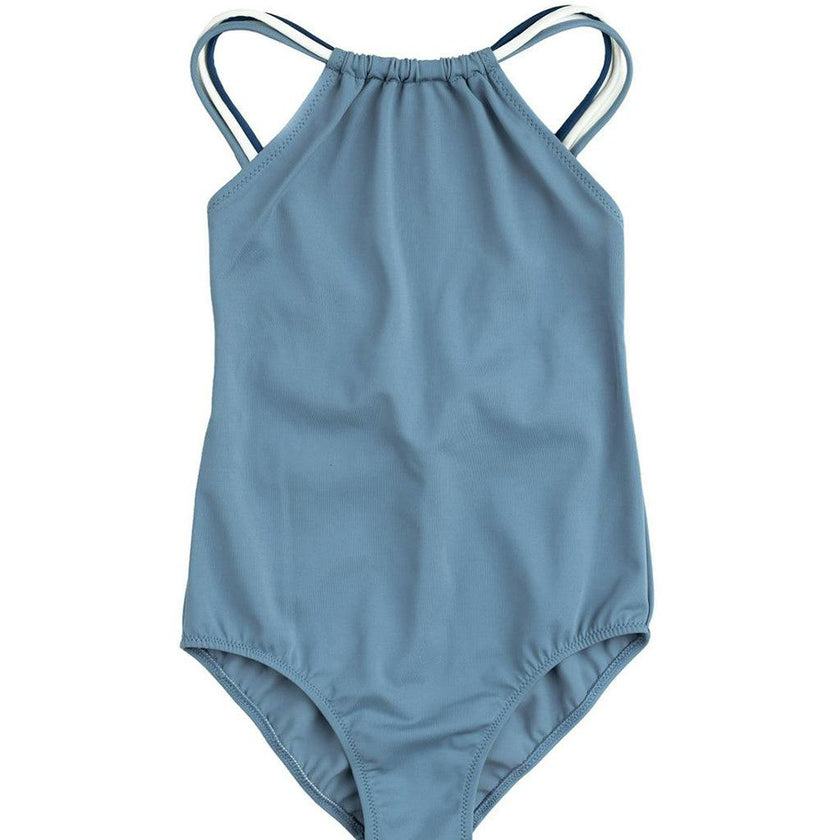 Frida One Piece Swimsuit Dusty Blue