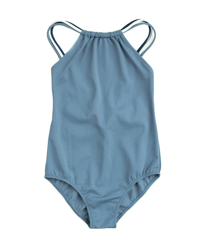 Frida One Piece Swimsuit Dusty Blue