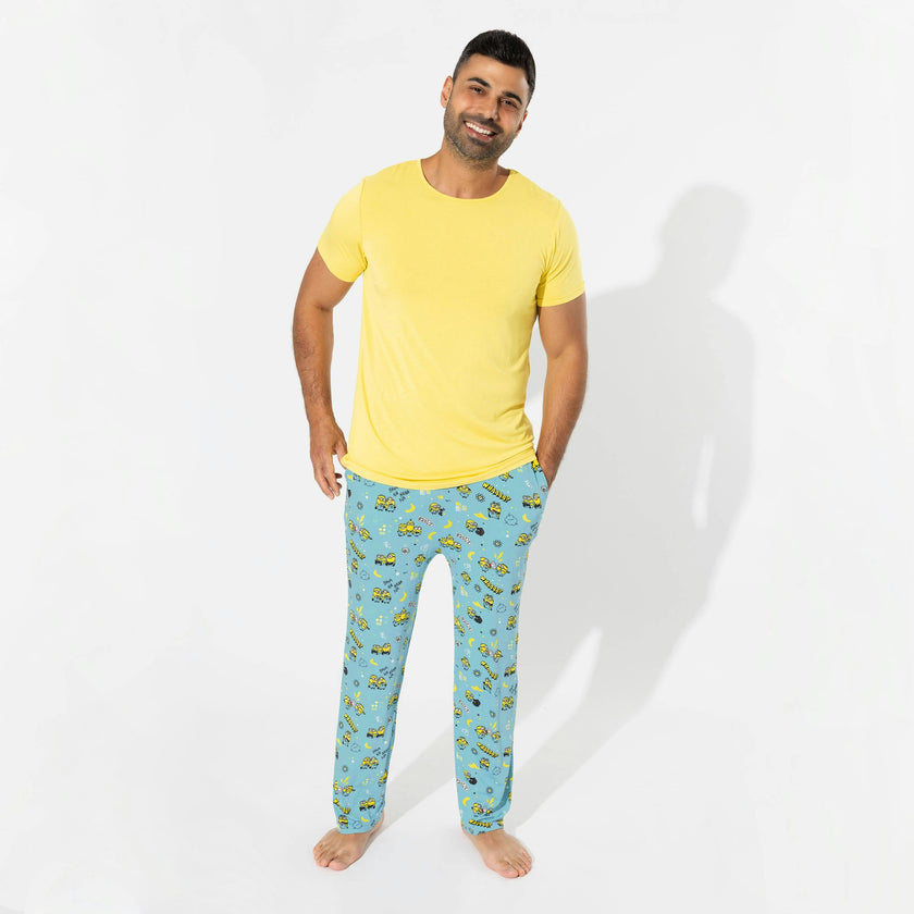 Minions Bello Banana Bamboo Men's Pajama Set