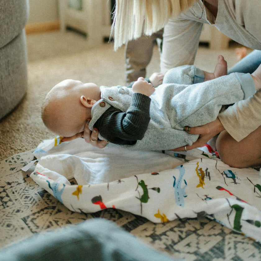 Cotton Muslin Sleep Bag - Air Show