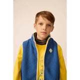 Polar Fleece Vest in Blue Note