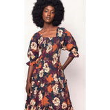Madeline Dress in Equinox Rose