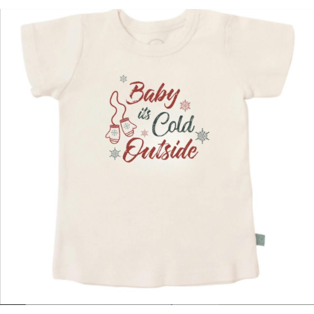 graphic tee | baby its cold outside