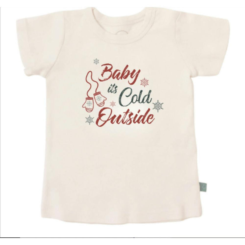 graphic tee | baby its cold outside