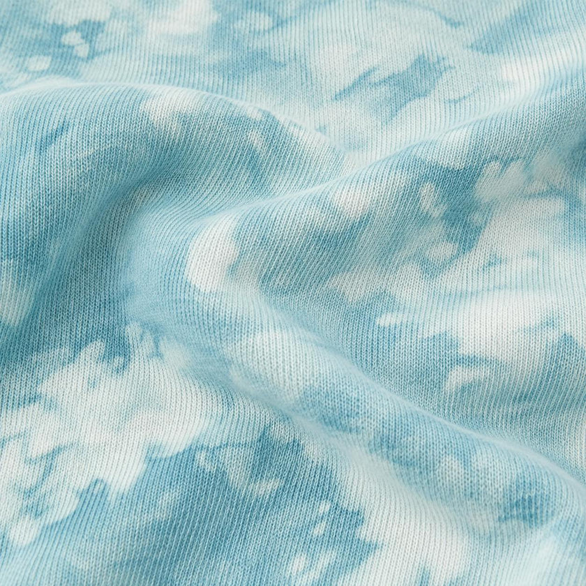 Ultra Light French Terry Garment Dyed 3/4 Sleeve Raglan Tee + Jogger
