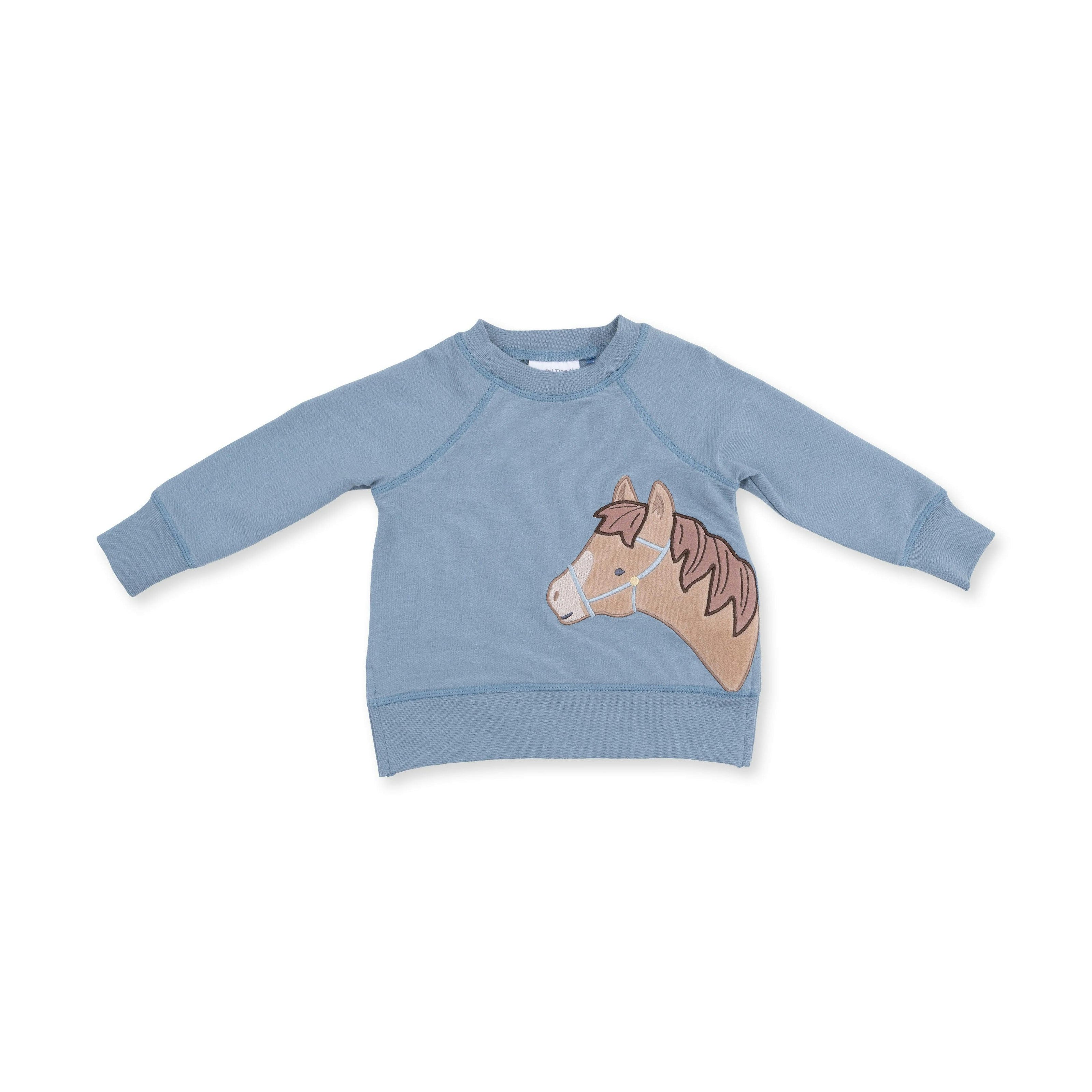 Horse Head - Raglan Sweatshirt