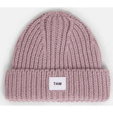 Chunky Rib Knit Beanie