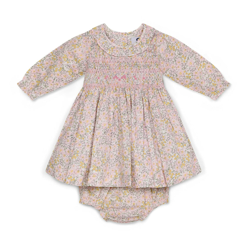 Smocked Baby Dress Paola