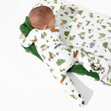 Christmas Tree Farm Bamboo Convertible Footie