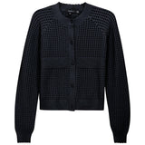 Cropped Crochet Cardigan