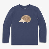 Kids long sleeve hedgehog tee