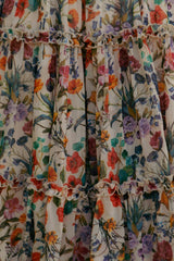 Selena Dress in Watercolor Floral