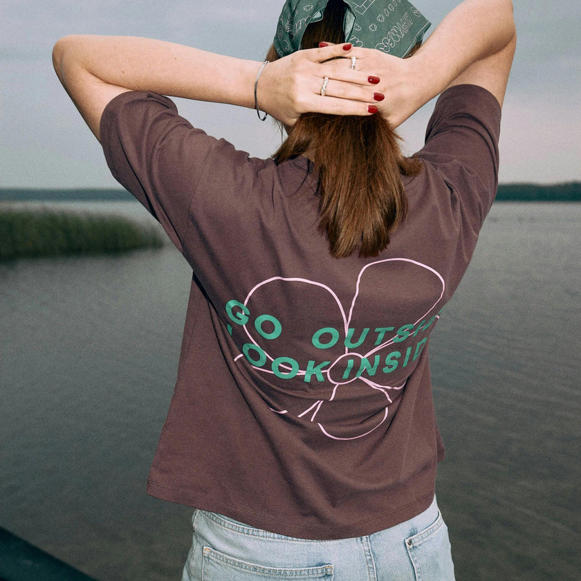 women's t-shirt – flower power