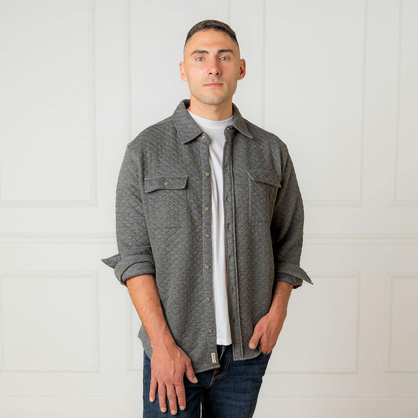 Quilted Shirt Jacket
