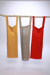 Nossilac French Linen Crossback Apron&nbsp;